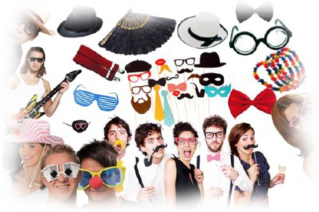 Props und Accessoirs für Fotobox Props und Accessoirs für Fotobox